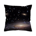 BeddingOutlet Hipster Galaxy Cushion Cover Universe Outer Space Themed Printed Pillow Cover Soft for Sofa