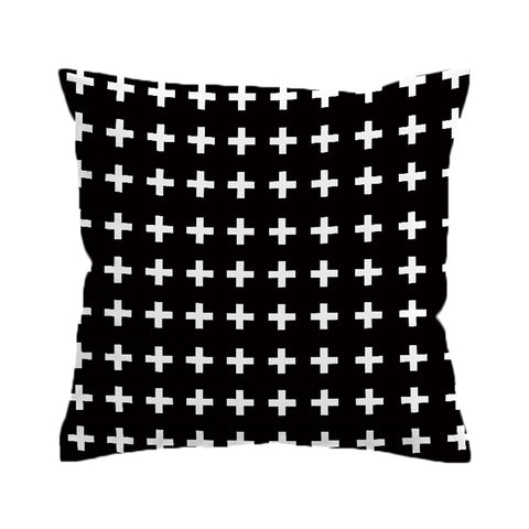 BeddingOutlet Classical Cushion Cover Geometric Printed Pillow Case Throw Cover Decorative Pillow Covers