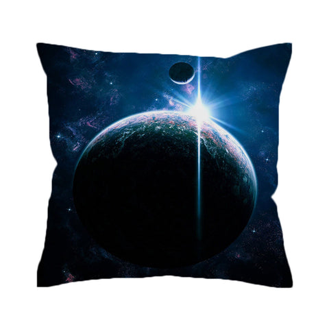 BeddingOutlet Earth Cushion Cover Galaxy Decorative Pillow Cover Square Bedclothes for Home Pillow Case