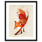 Vulpes Vulpes Art Print