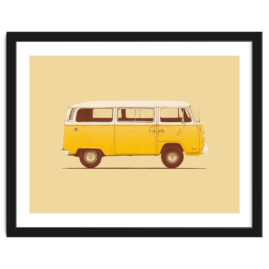 Yellow Van Art Print