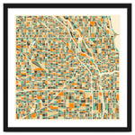 Chicago Map Art Print
