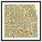 Chicago Map Art Print