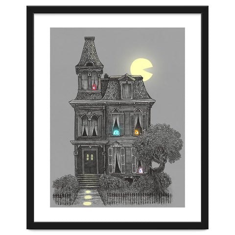 Haunted By The 80 S Art Print