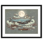 Ocean Meets Sky Art Print
