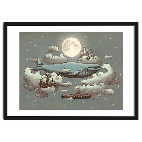 Ocean Meets Sky Art Print