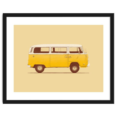 Yellow Van Framed Artwork