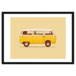 Yellow Van Framed Artwork