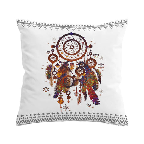 BeddingOutlet Hipster Cushion Cover Dreamcatcher Feathers Pillow Case Bohemian Throw Cover