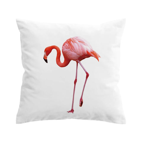 BeddingOutlet Flamingo on Cushion Cover Simple Adorable Bird Pattern Pillow Case Soft