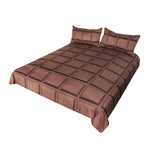 BeddingOutlet Chocolate Bar Bedding 3 Piece Super Soft Funny Bed Sets 3d Realistic Giant Chocolate Duvet Cover for Boys Girls