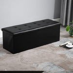 Circlelink Foldable Rectangular Storage Ottoman Bench