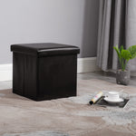 Circlelink Square Foldable Storage Ottoman and Footrest