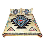 BeddingOutlet Geometric Printed Bedding Set Queen Size Duvet Cover Southwest Native American Bedclothes Aztec 3pcs Home Textiles